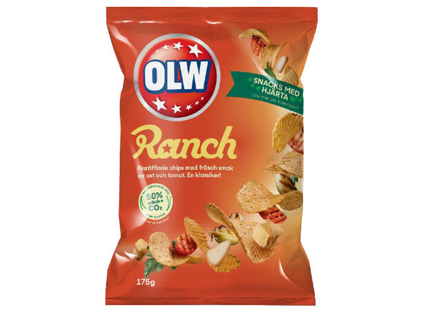 OLW Chips Ranch 21 x 175 g 