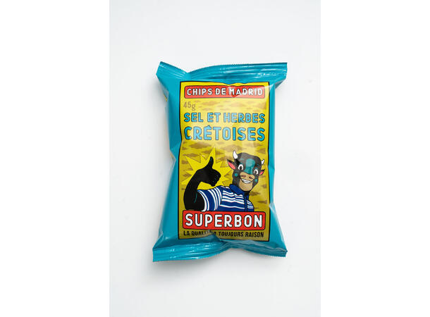 Superbon Chips cretan herbs 45g 1x36 