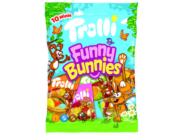 TROLLI Funny Bunnies 8x200g 