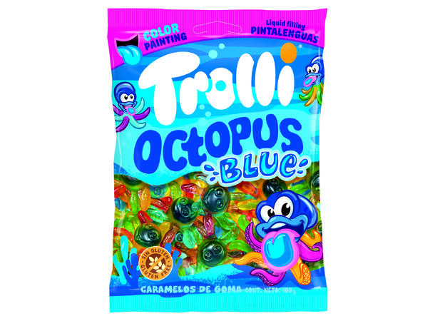 Trolli Octopus Blue 1x12 