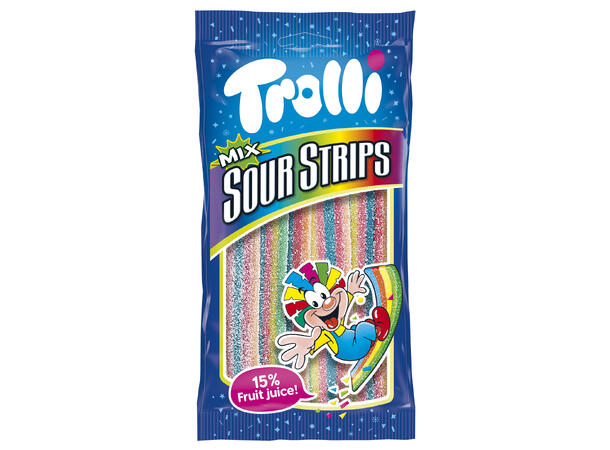Trolli Sour Strips Mix 24x85g 