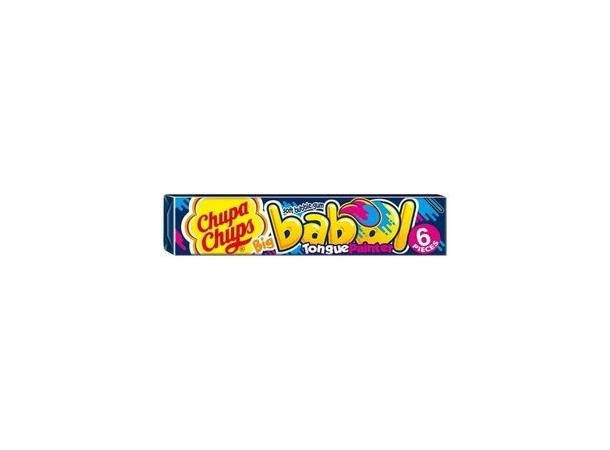 Chupa Chups Big Babol Tongue Painter Bubble Gum 27,6 G 1x20 