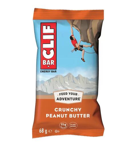 Clif Bar Energy Bar Crunchy Peanut Butter 68g 1x12