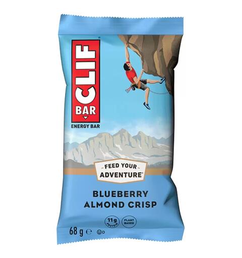 Clif Bar Energy Bar Blueberry Almond Crisp 68g 1x12