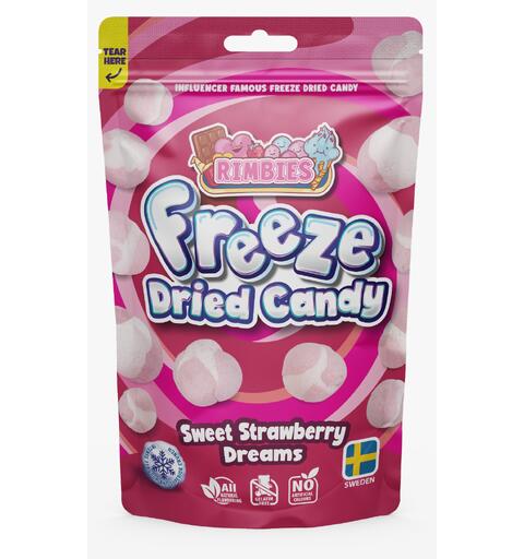 Freeze dried candy Sweet Strawberry Dreams 1x15 80 G