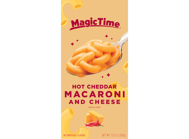 Magic Time Hot Cheddar Mac & Cheese 205 g 1x12 