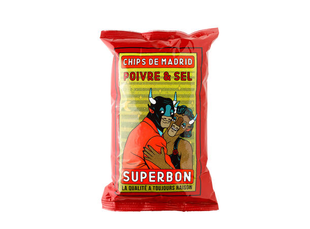 Superbon Chips salt / pepper 135g 1x14 