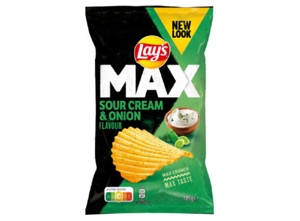 Lay's Max Src&Onion 22X185G 
