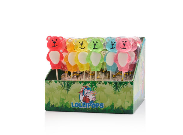 Mini-Lollipops Bears - 24 pcs./displa 