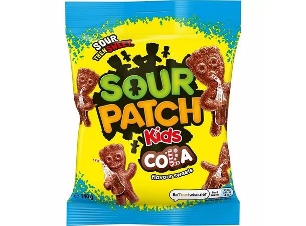 Sour Patch Kids Cola Share Bag 130g 1x10 