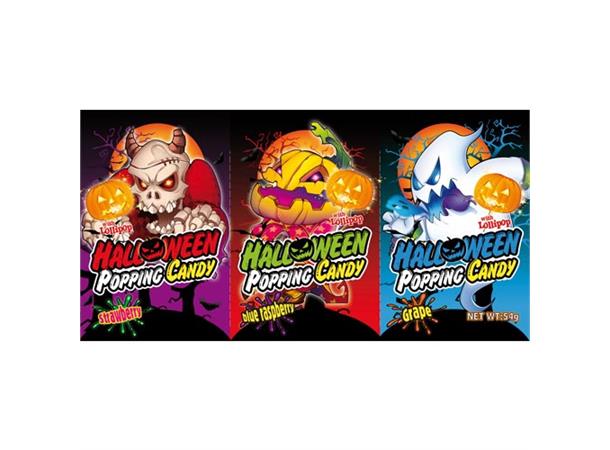 HALLOWEEN POPPING CANDY 3 PACK 1x24 