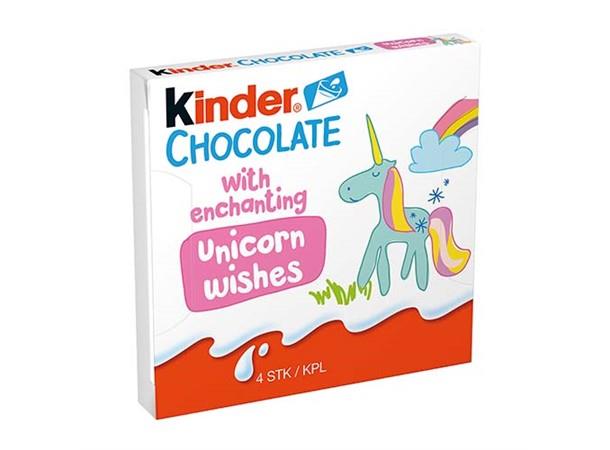KINDER CHOCOLATE  4-PACK x20 