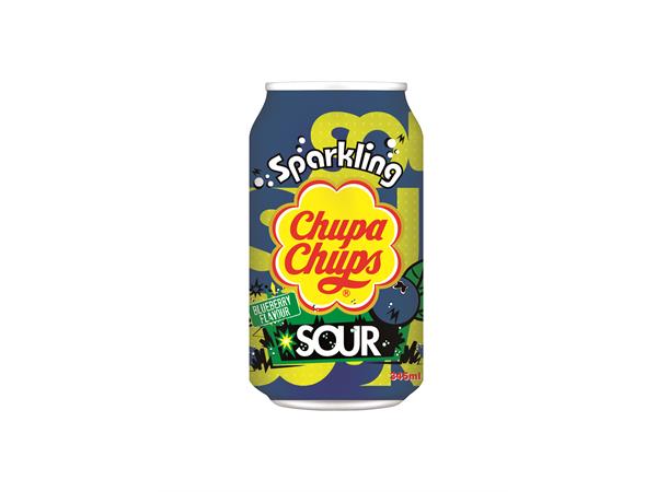 Chupa Chups Sour Blueberry 345ml 1x24 