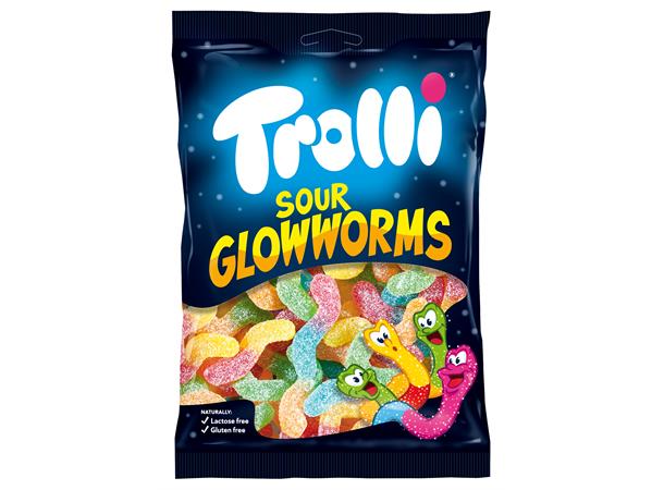 TROLLI Sour Glowworms 18x200g 